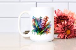 Vibrant Stained Hyacinth PNG Product Image 2