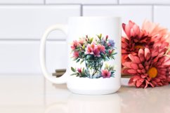 Azalea White Background | Sublimation, Clipart Product Image 2