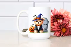 Adorable Baby Dog Halloween Clipart Product Image 2