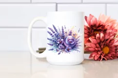Glossy Lavender Made of , PNG Product Image 2