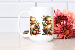 Colorful Baby Duck | Watercolor | Basket Product Image 2