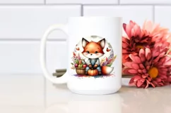 Colorful Baby Fox | Watercolor | Basket Product Image 2