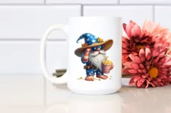 Digital Painting Pastel Gnome Beach Wear | Sublimation | Product Image 2