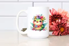 Colorful Smiling Cute Baby Hummingbird | Sublimation | Product Image 2