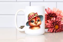 Funny Rooster Portrait Sun Hat Product Image 2
