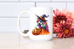 Cute Unicorn Halloween Clipart Product Image 2