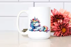 Cute Baby Unicorn Rainbow Painting Product Image 2