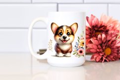 Cute Pembroke Welsh Corgi Clipart | Sublimation Product Image 2
