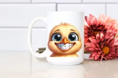 Funny Chick Clipart, Transparent PNG Product Image 2