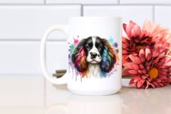 Colorful English Springer Spaniel Clipart Product Image 2