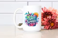 Juicy Cold Drink Sweet Summer PNG Product Image 2