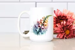 Detailed Glossy Foxglove with Transparent PNG Product Image 2