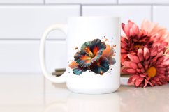 Abstract Glossy Nasturtium Clipart Product Image 2