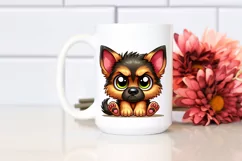 Funny Baby German Shepherd Clipart, Transparent PNG Product Image 2