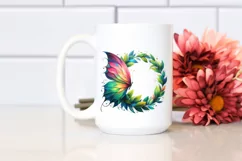 Vibrant Watercolor Butterfly PNG Product Image 2