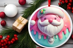 Pastell 3D Santa PNG Product Image 2