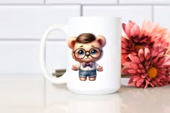 Baby Bear es Legs Standing | Sublimation Clipart Product Image 2
