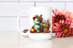 Baby Turtle Sitting | Sublimation | PNG Clipart Product Image 2