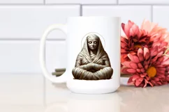 Simple Mummy Digital Painting | Tshirt|Tumbler|Mug|Clipart Product Image 2