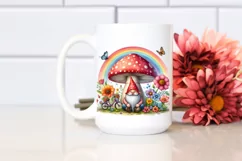 Watercolor Gnome House | Clipart Product Image 2