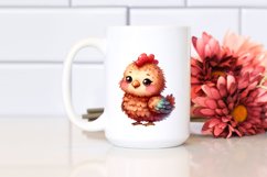 Colorful Plush Chicken | Clipart Product Image 2