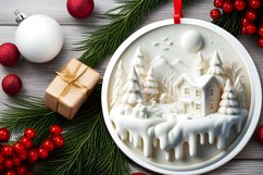 3D Winter Scene PNG Product Image 2