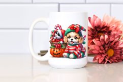 Baby Dog Christmas | Clipart Product Image 2