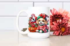 Baby Dog Christmas | Clipart Product Image 2