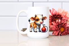 Cute Baby Cow Halloween Clipart Product Image 2