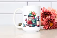 Hummingbird Holding Bottle of Wine Product Image 2