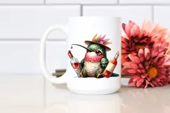 Hummingbird Holding Bottle of Wine Product Image 2