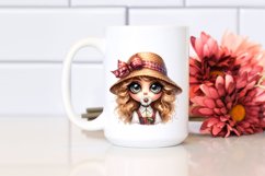 Brittany with Large Flower Bouquet Product Image 2