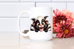 Funny Crazy Skunk | Sublimation | Clipart Product Image 2