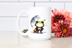Cute Baby Frog Halloween PNG Product Image 2