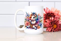 colorful Baby Unicorn in West Coast Swing Dancer&#039;s Attire Product Image 2