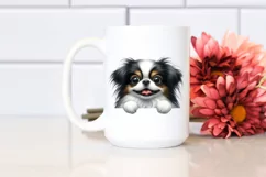 Funny Crazy Japanese Chin | Sublimation | Clipart Product Image 2