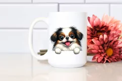 Funny Crazy Japanese Chin | Sublimation | Clipart Product Image 2