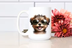 Detailed Puppy Portrait | Sublimation | Clipart Product Image 2