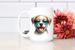 Detailed Puppy Portrait | Sublimation | Clipart Product Image 2