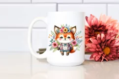 Smiling Cute Baby Fox | Clipart Product Image 2