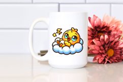 Colorful Cartoon Baby Canary | Sublimation | Clipart Product Image 2