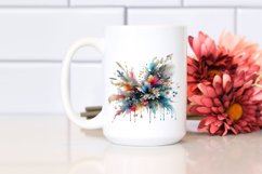 Colorful Watercolor Splash with Foil Product Image 2