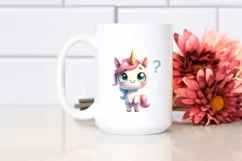 Expressive Unicorn with Goofy Smile PNG Product Image 2