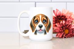 Colorful Beagle Caricature-Like Product Image 2