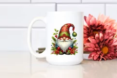 Vibrant Detailed Christmas Gnome, PNG Product Image 2