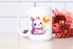 Vibrant Cute Rabbit Clipart Product Image 2