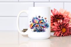 Colorful Magical Celestial Astral Mushroom | Sublimation | Product Image 2