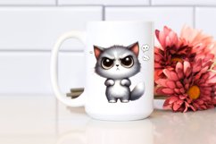 Funny Cat Standing | Sublimation | Clipart Product Image 2