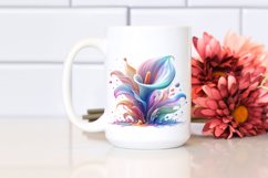 Calla Lily with Metallic Insertions PNG Product Image 2