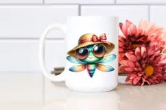 Cute Baby Dragonfly with Sunglasses and Sun Hat Product Image 2